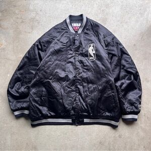 Vintage 90’s G-III NBA Black Bomber Snap-On Jacket
